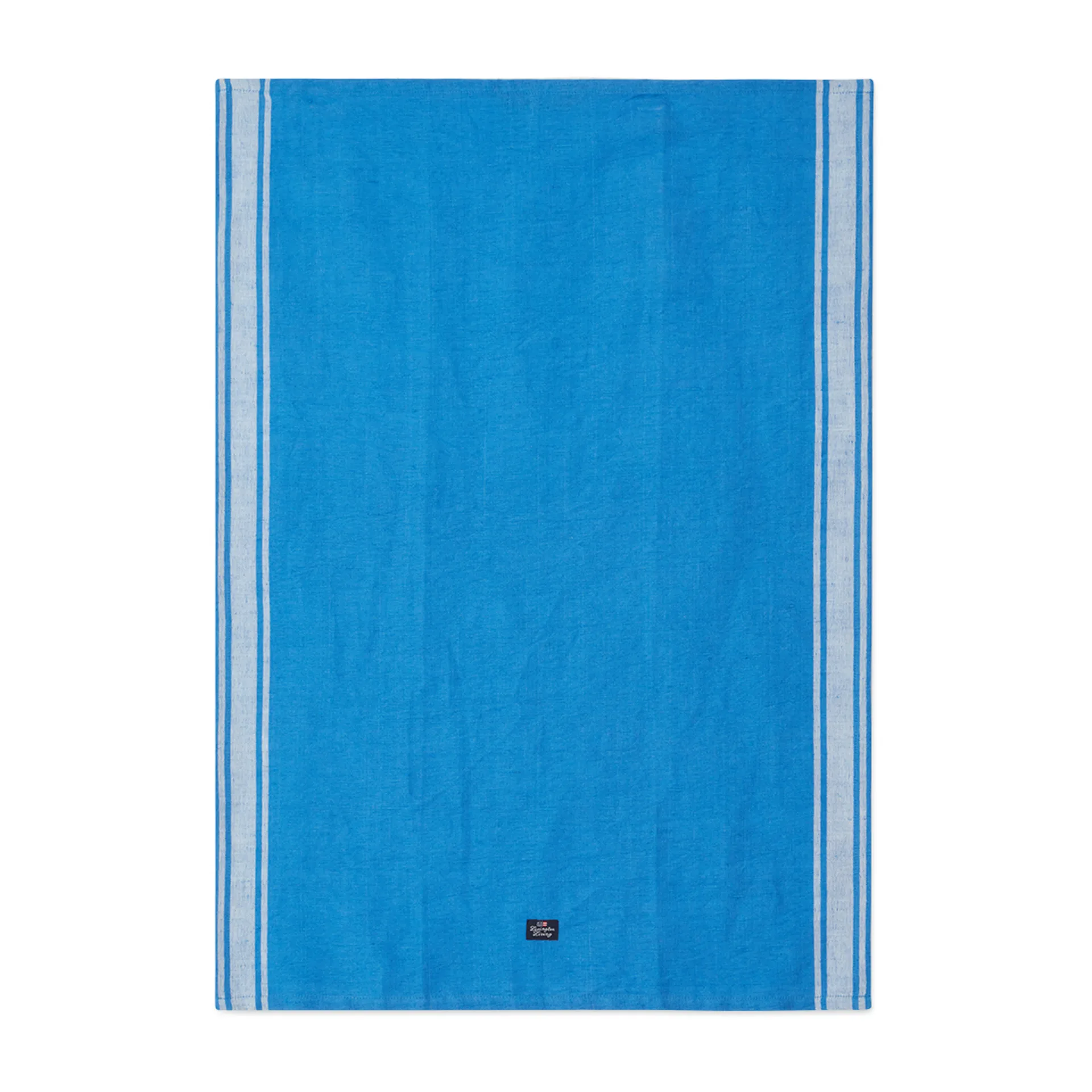 Striped Linen Cotton keukenhanddoek 50x70 cm, Blauw-wit Lexington