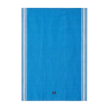 Striped Linen Cotton keukenhanddoek 50x70 cm - Blauw-wit - Lexington