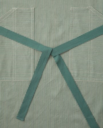 Striped Oxford schort - Groen-wit - Lexington
