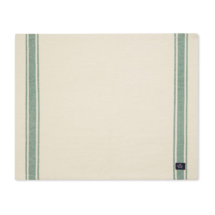 Striped placemat 40x50 cm - Groen - Lexington
