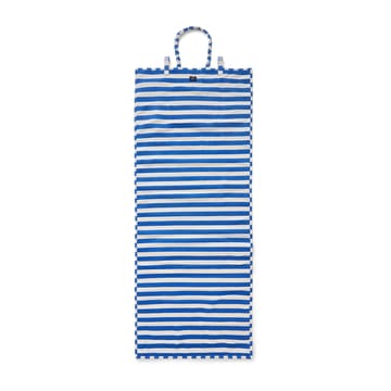 Striped strandmat 190x70 cm - Blauw-wit - Lexington