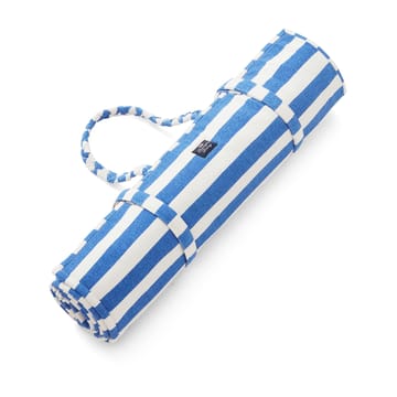 Striped strandmat 190x70 cm - Blauw-wit - Lexington