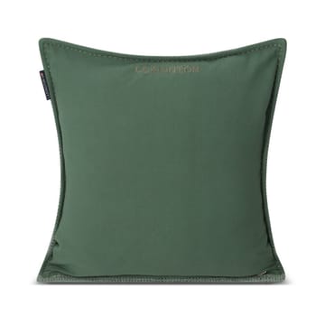Structured Wool Cotton mix kussenhoes 50x50 cm - Green - Lexington