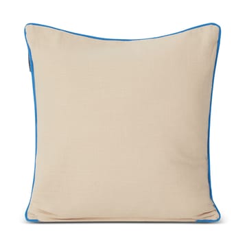 Sunday Funday Printed kussenhoes 50x50 cm - Beige-blauw-roze - Lexington