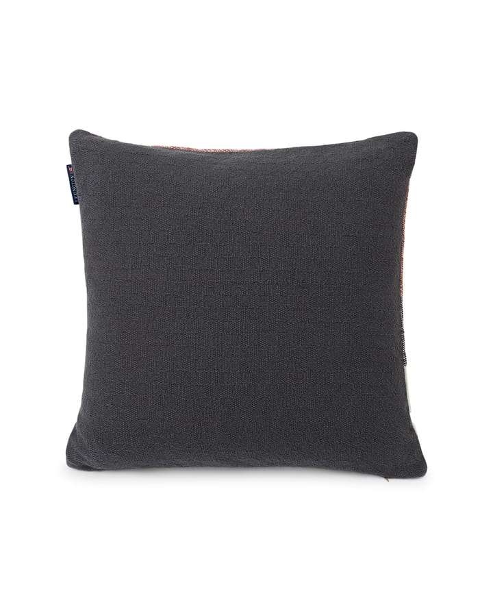 Vertical Striped Cotton kussenhoes 50x50 cm, Copper-gray Lexington