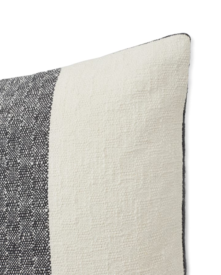 Vertical Striped Cotton kussenhoes 50x50 cm, Copper-gray Lexington