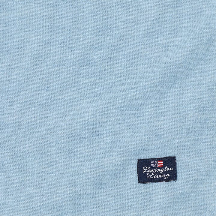 Washed Denim stoffen servet 50x50 cm - Light blue denim - Lexington