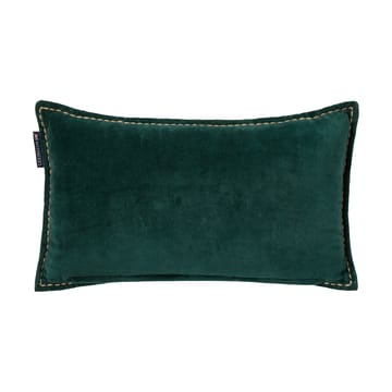 Winter House eco. fluwelen katoen kussen 30x50 cm - Green-Light Beige - Lexington