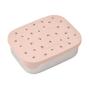 Arthur lunchtrommel 13,5x17 cm - Mini kersenhart-roze - Liewood