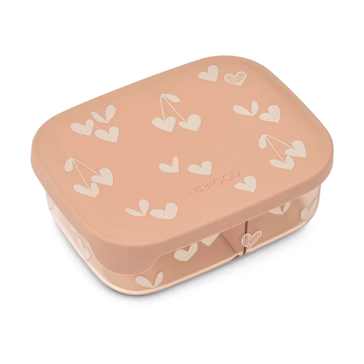 Arthur Tritan lunchtrommel 13,5x17 cm - Sweethearts-pale tuscany - Liewood