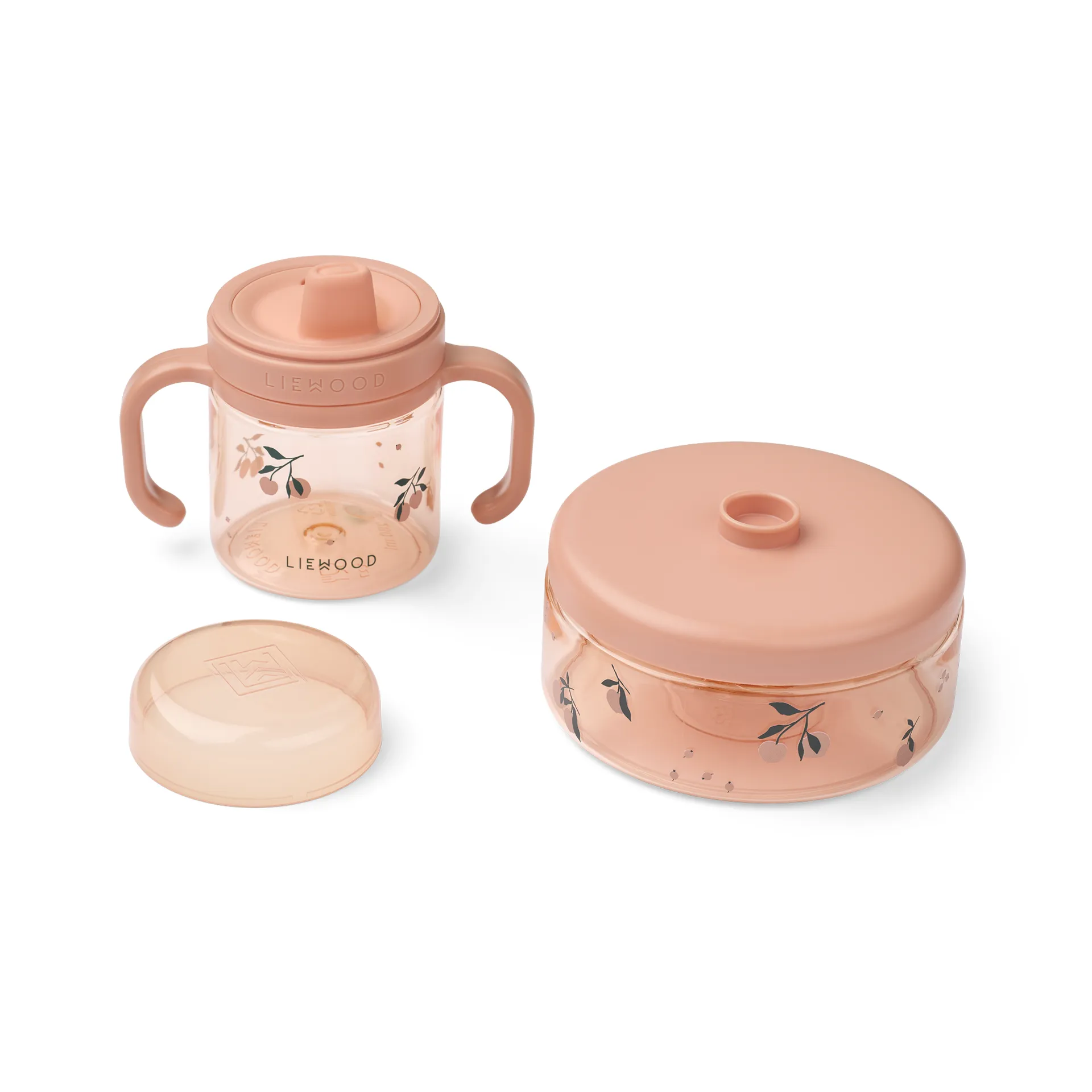 Beatrix kinderservies 2-delig, Peach-sea shell Liewood