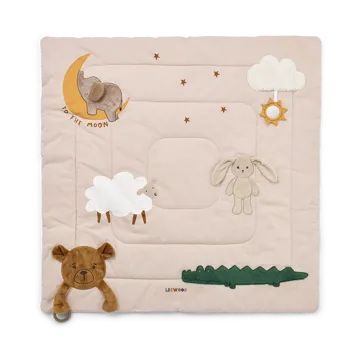 Bernet activiteiten deken 95x95 cm - Sandy multi mix - Liewood