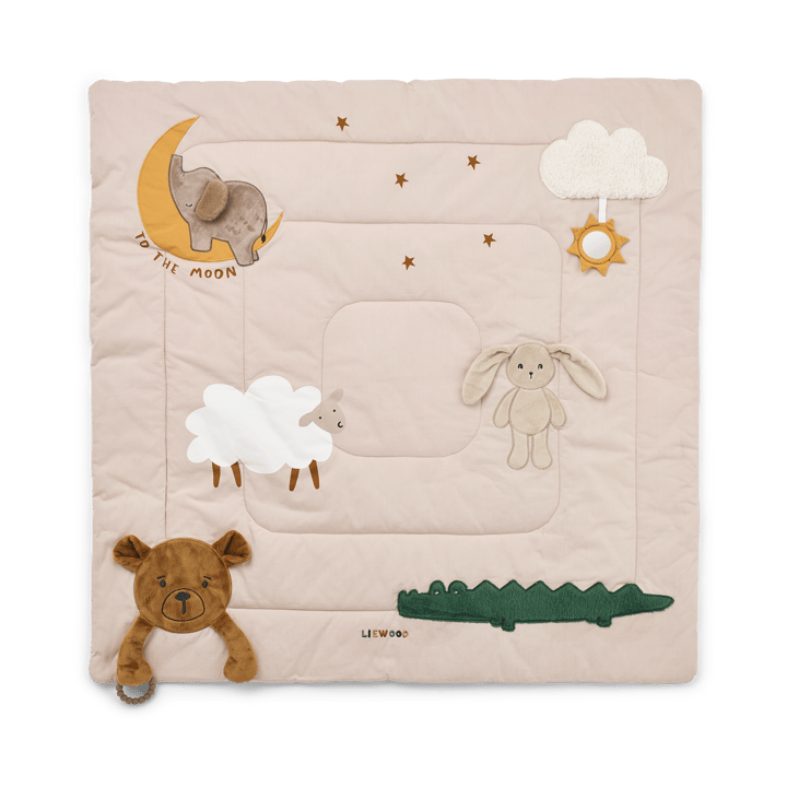 Bernet activiteiten deken 95x95 cm - Sandy multi mix - Liewood