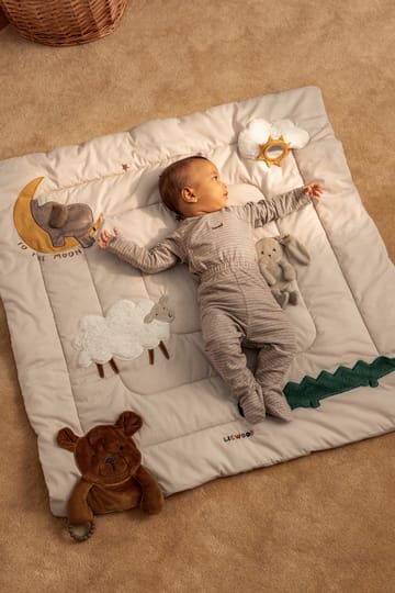 Bernet activiteiten deken 95x95 cm - Sandy multi mix - Liewood