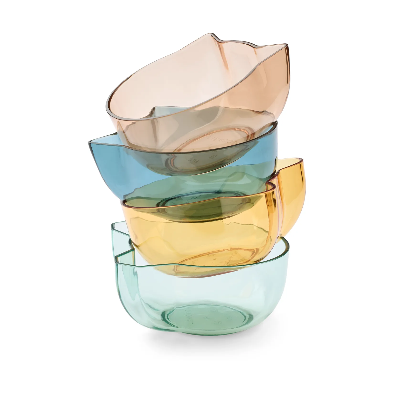 Berno Tritan schaal 27,5 cl 4 delen, Indigo multi mix Liewood