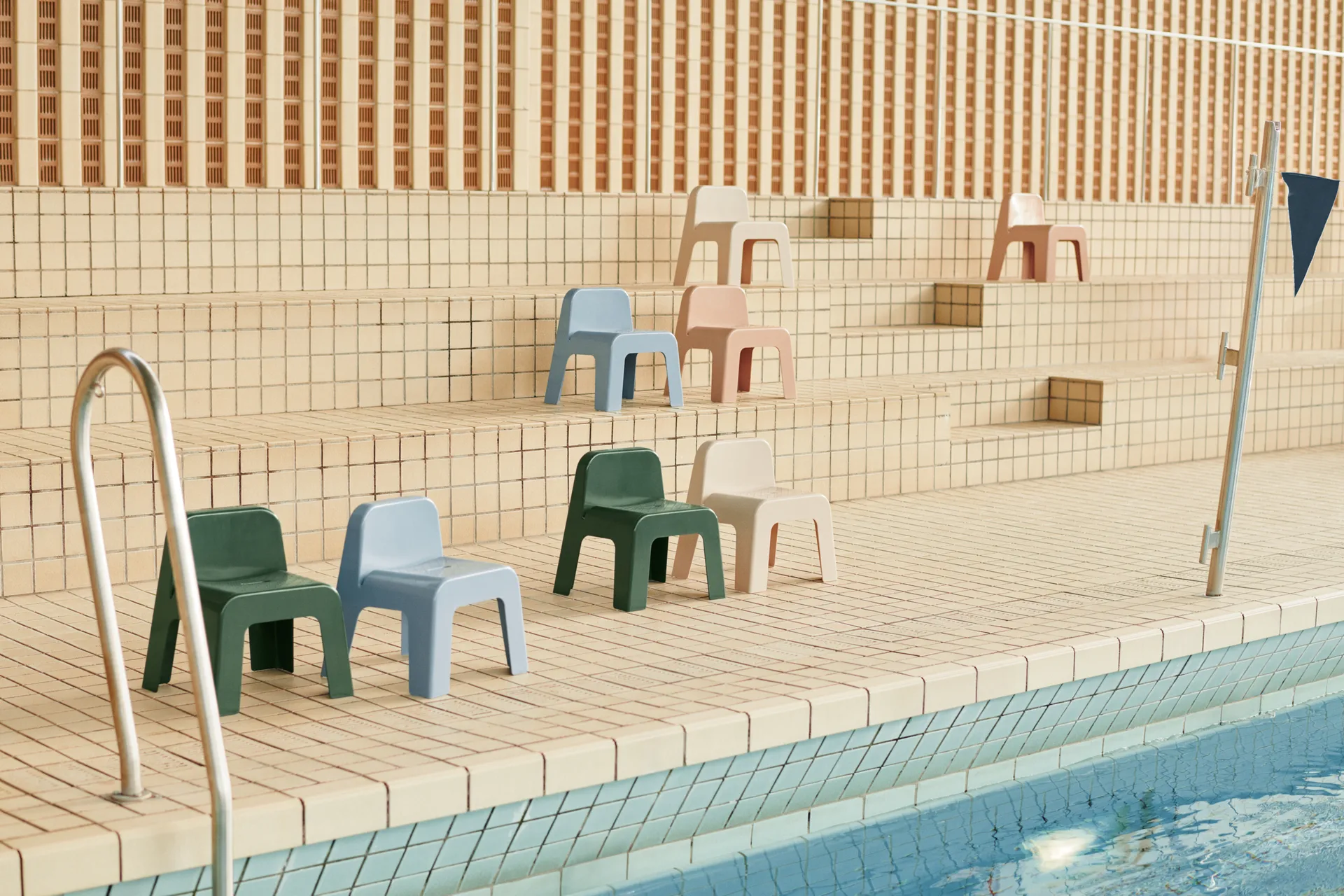 Chase kinderstoel, Pale tuscany Liewood