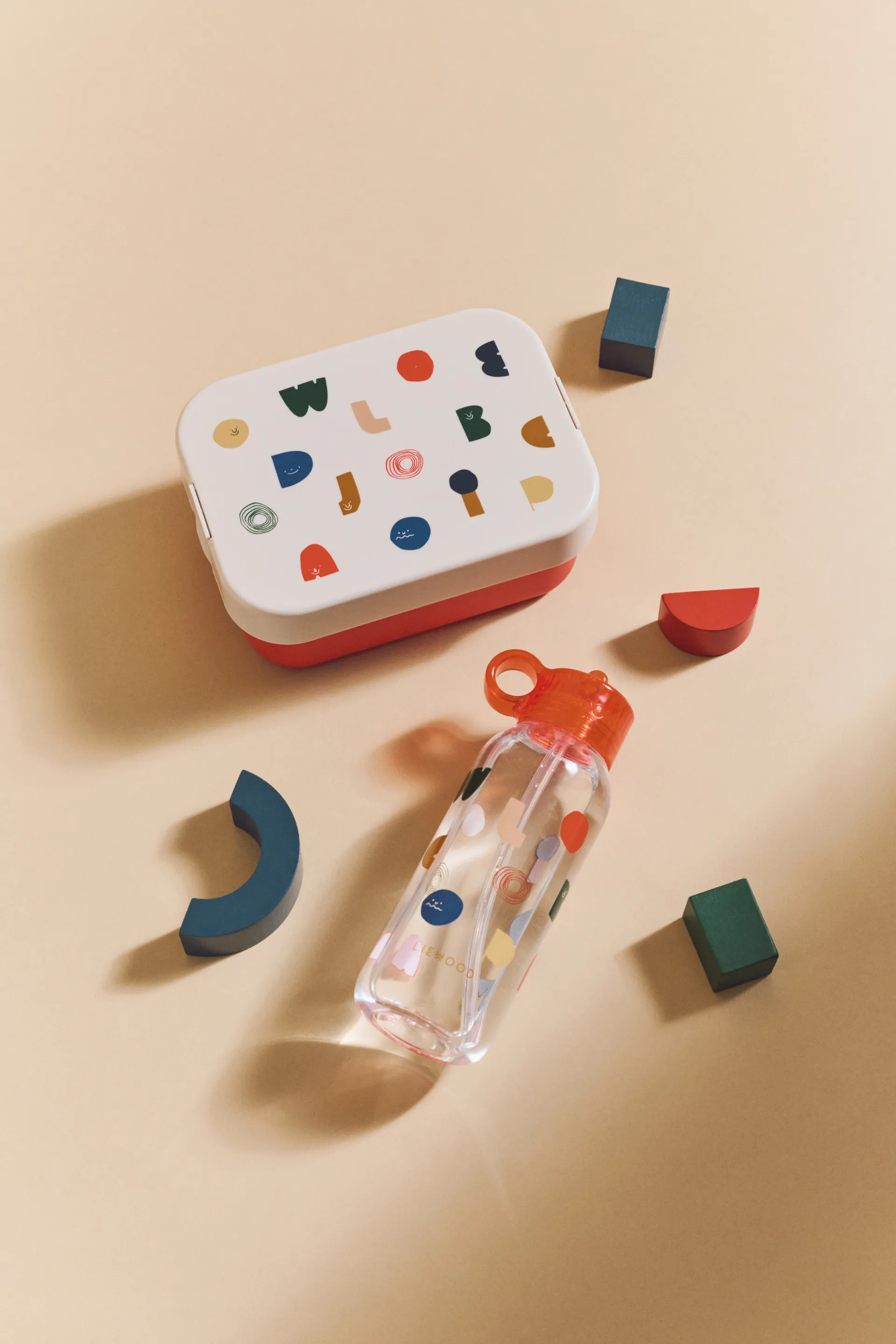 Chelsey bedrukte lunchbox set 2 delen, Characters-Sandy Liewood