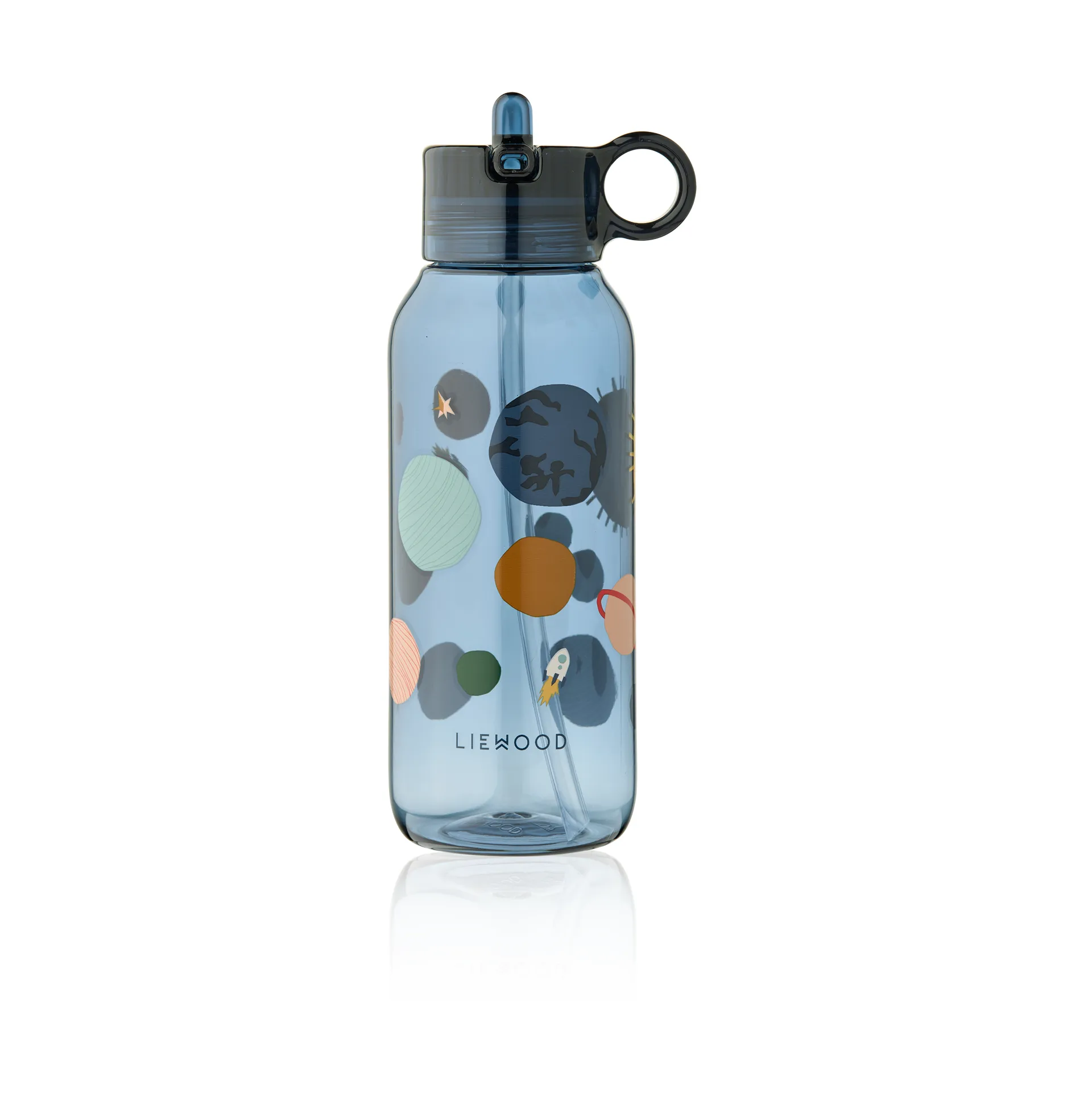 Chelsey bedrukte lunchbox set 2 delen, Universe-Classic navy Liewood