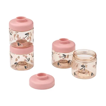 Dominique babyvoedingspotjes 100 ml 4-pack - Kersenhart-roze - Liewood
