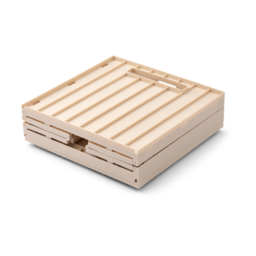 Elijah opbergdoos met deksel 31x31 cm - Sandy - Liewood