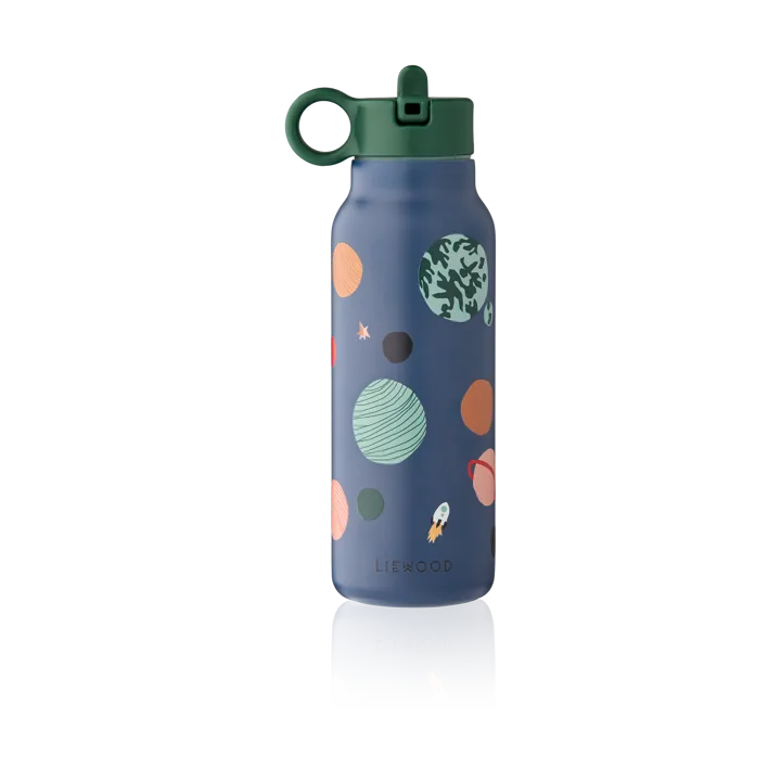 Falk drinkfles 35 cl - Universe-Classic navy - Liewood