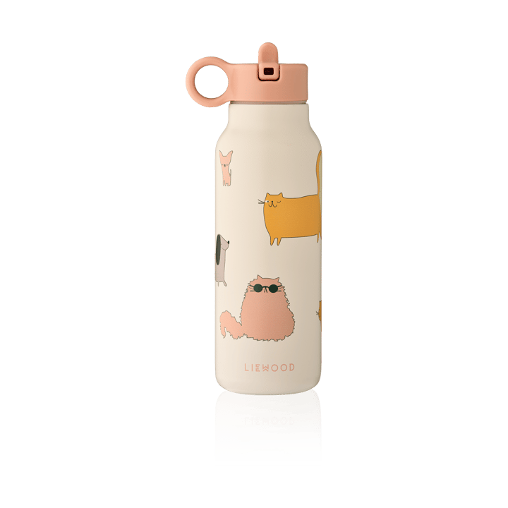 Falk waterfles 35 cl - Cats and Dogs-Sandy - Liewood