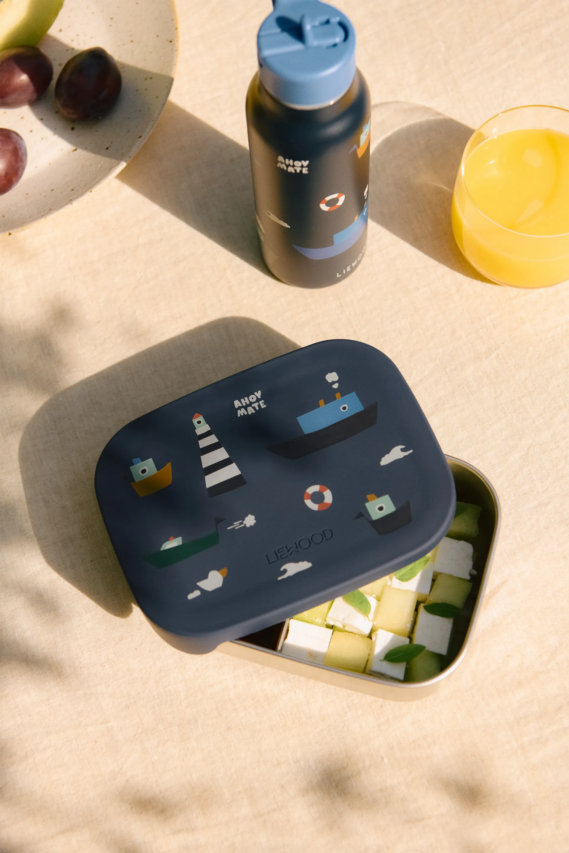 Falk waterfles 35 cl, Sailing-classic navy Liewood
