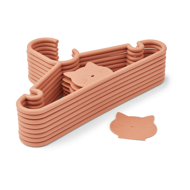 Falton katten kledinghanger 8-pack, Tuscany rose Liewood