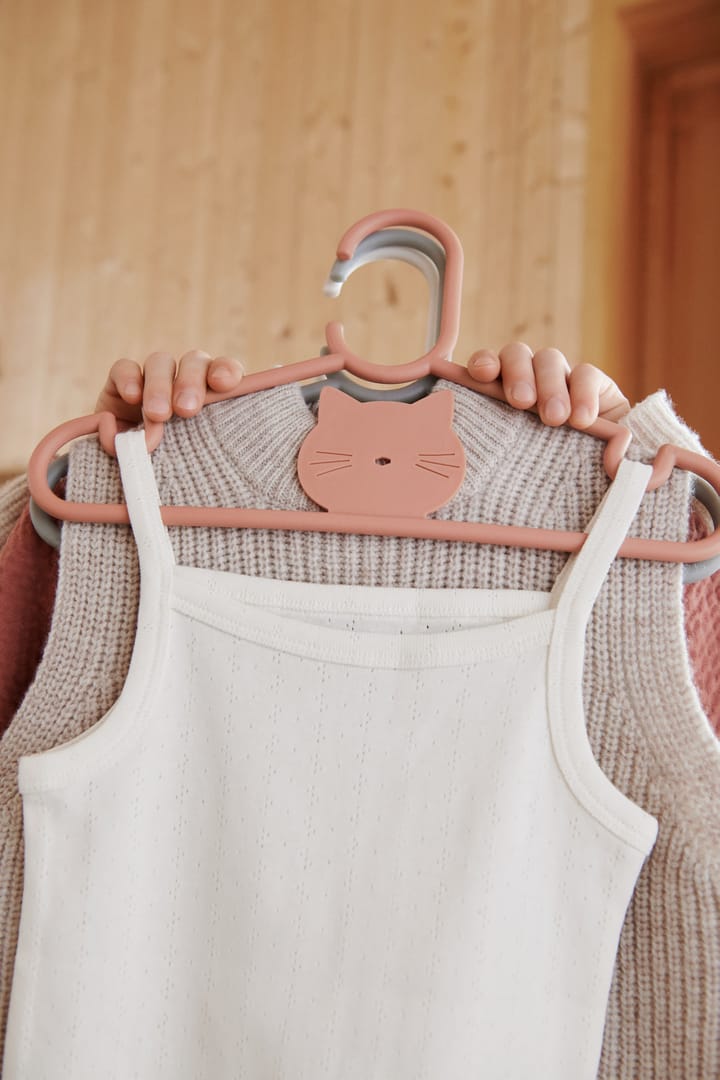 Falton katten kledinghanger 8-pack, Tuscany rose Liewood