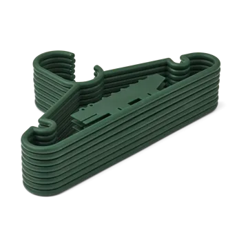 Falton krokodil kledinghanger 8-pack - Garden green - Liewood