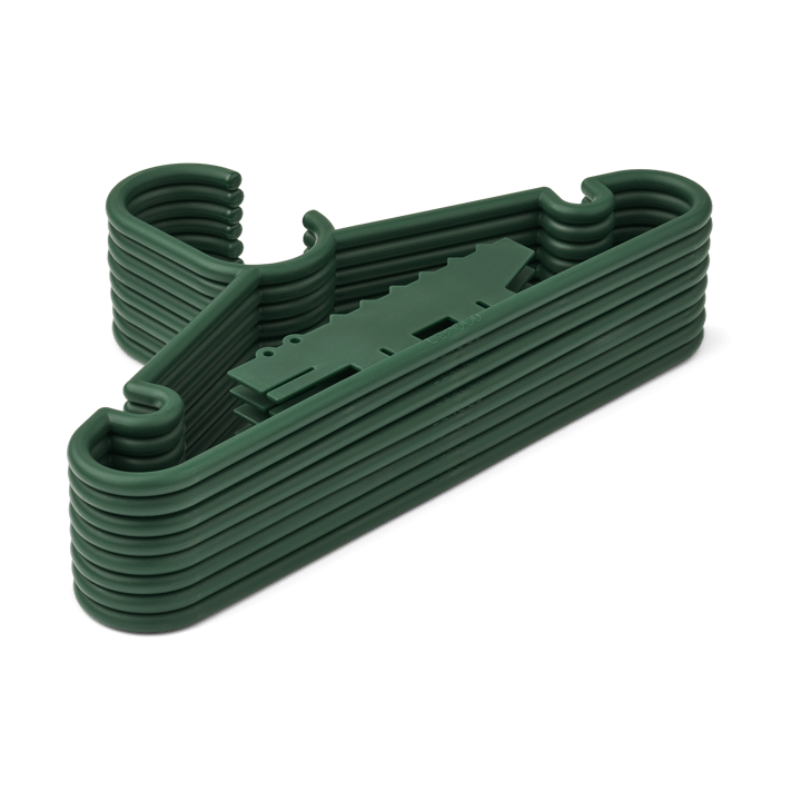 Falton krokodil kledinghanger 8-pack - Garden green - Liewood