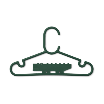Falton krokodil kledinghanger 8-pack - Garden green - Liewood