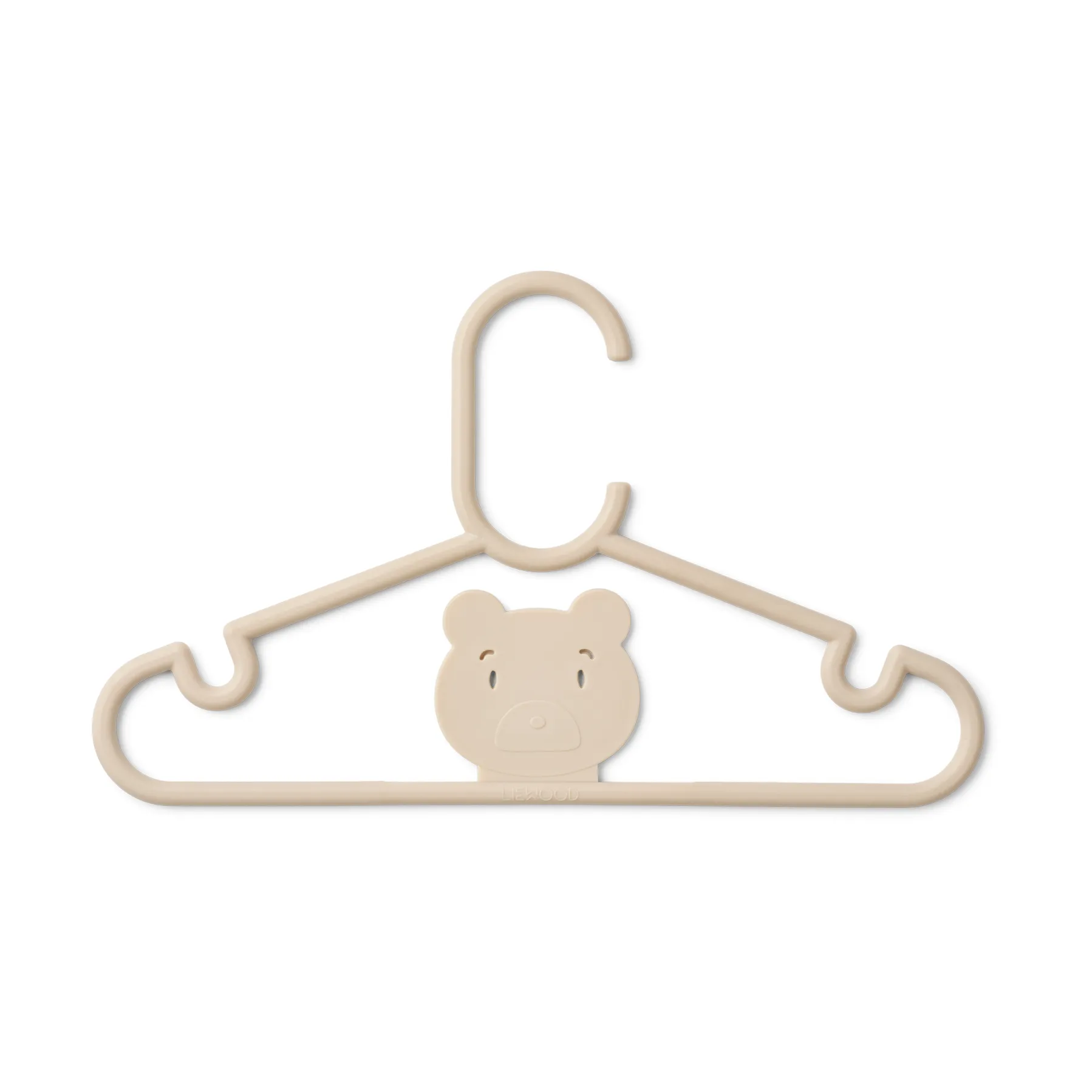 Falton Mr Bear kledinghanger 8-pack, Mr bear-Sandy Liewood