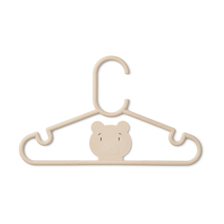 Falton Mr Bear kledinghanger 8-pack, Mr bear-Sandy Liewood