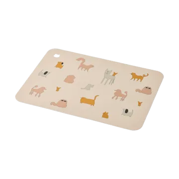 Jude placemat 30,2x42,1 cm - Cats and Dogs-Sandy - Liewood