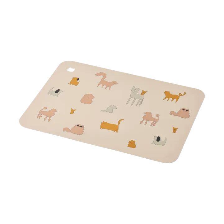 Jude placemat 30,2x42,1 cm - Cats and Dogs-Sandy - Liewood
