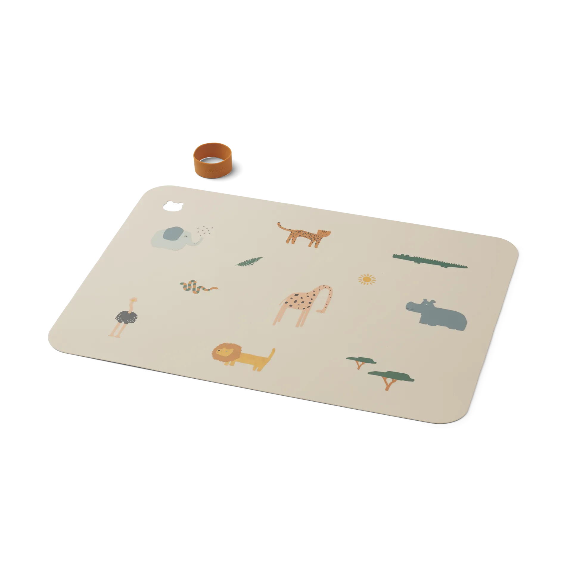 Jude placemat 30,2x42,1 cm, Safari sandy mix Liewood
