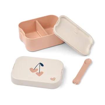 Kamil broodtrommel 19,7x14,1 cm - Sweetheart-sandy - Liewood