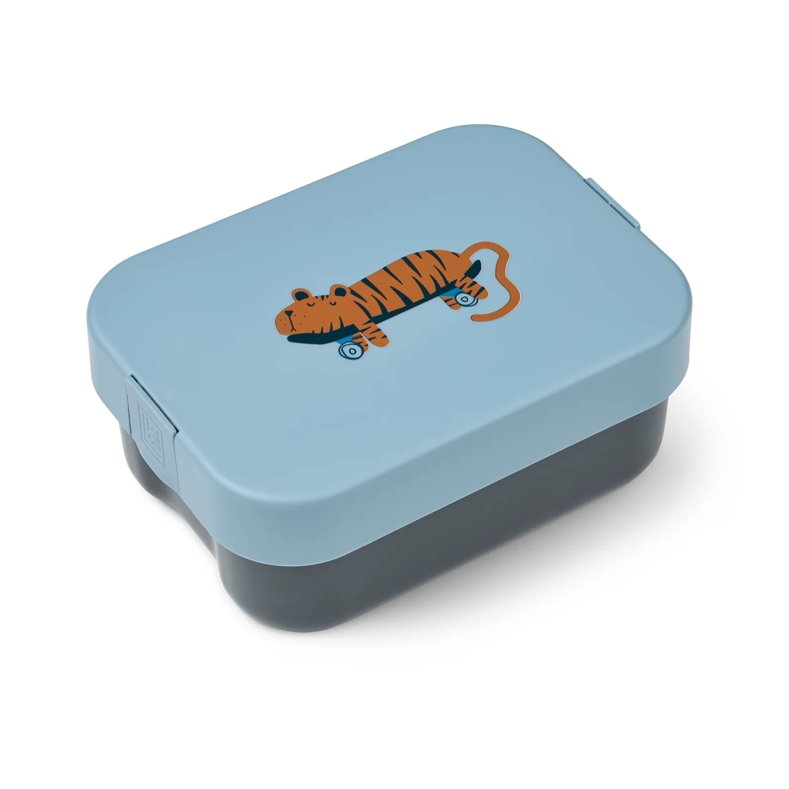Kamil broodtrommel 19,7x14,1 cm, Tiger-beach blue Liewood