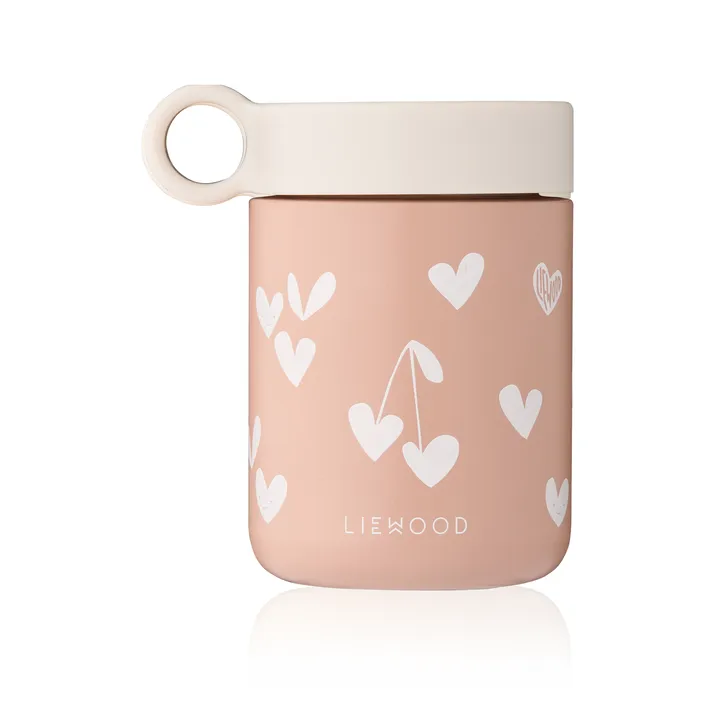 Kiani bedrukte voedselthermos - Sweethearts-pale tuscany - Liewood