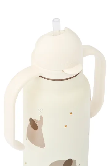 Kimmie drinkfles 25 cl - Elephant-Creme de la creme - Liewood