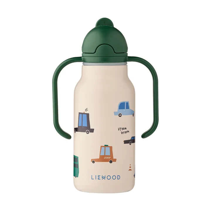 Kimmie waterfles 25 cl - Auto’s-zand - Liewood