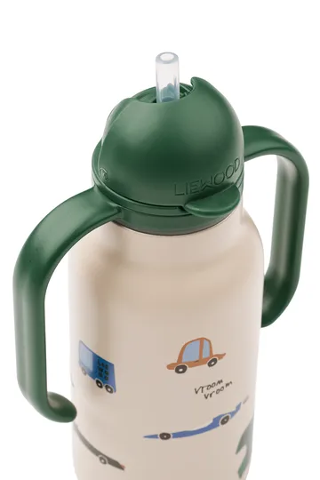 Kimmie waterfles 25 cl - Auto’s-zand - Liewood