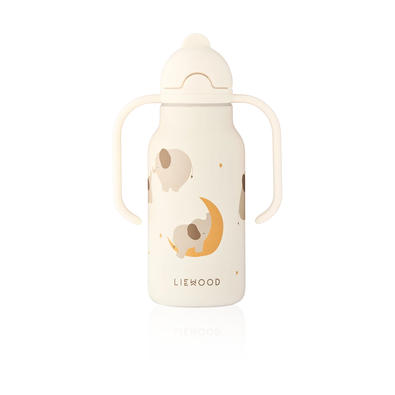 Kimmie waterfles 25 cl, Elephant-Creme de la creme Liewood