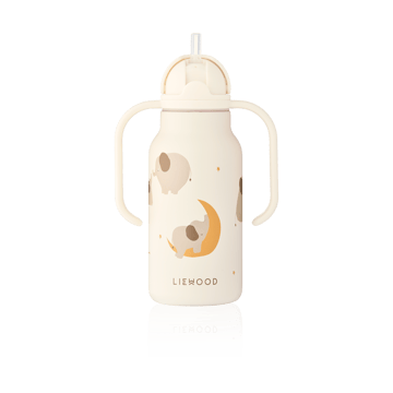 Kimmie waterfles 25 cl - Elephant-Creme de la creme - Liewood