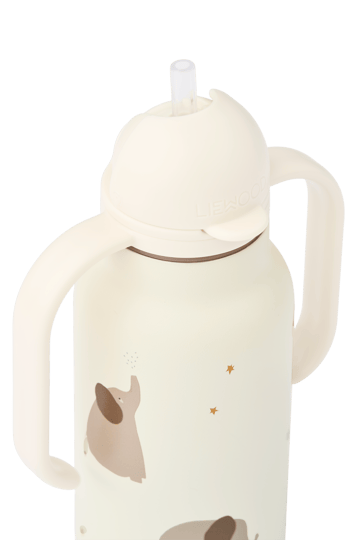Kimmie waterfles 25 cl - Elephant-Creme de la creme - Liewood