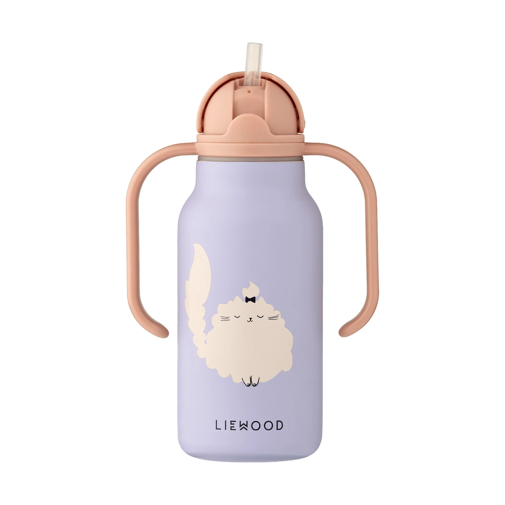 Kimmie waterfles 25 cl, Kat-warme lila Liewood
