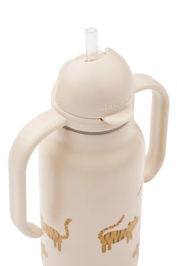 Kimmie waterfles 25 cl - Tijger-zand - Liewood