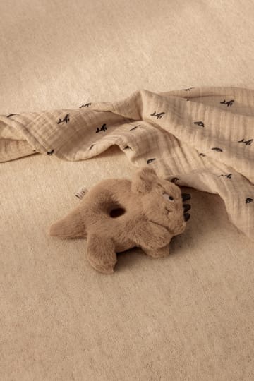 Lewis mousseline deken 2-pack 65x65 cm - Mini whale-Sandy - Liewood