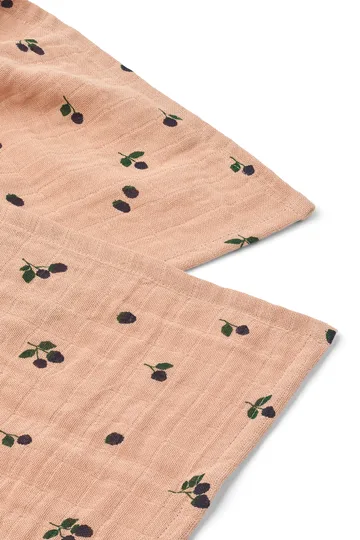Lewis mousseline doek 2-pack 65x65 cm - Mini Berry-Pale tuscany - Liewood